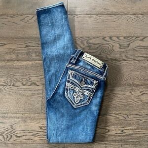 Rock Revival Corin Sequin Pocket Straight Leg Jeans